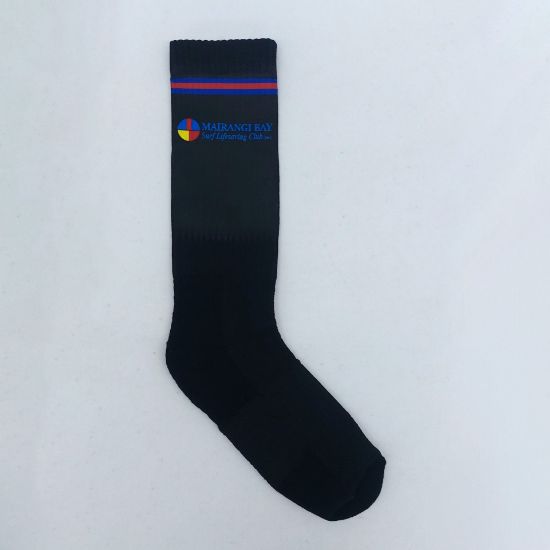 Picture of MBSLSC Socks I Black I White