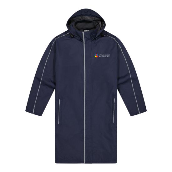 Picture of MBSLSC Sideline Jacket I Navy/ Charcoal