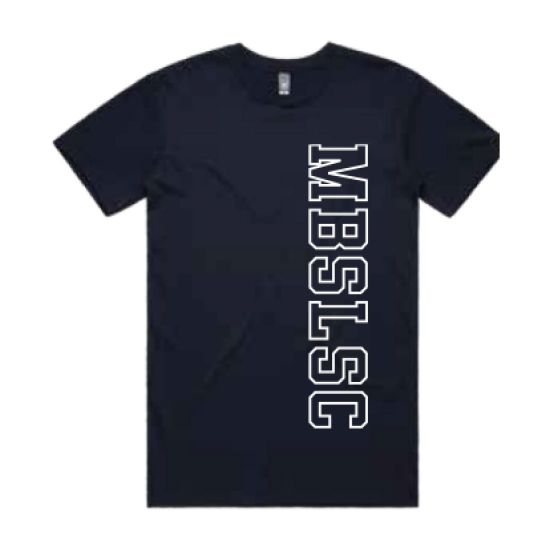Picture of MBSLSC Competition Mens Round Neck Tech Short Sleeve Tee I Navy