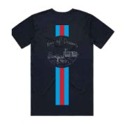 Picture of MBSLSC Competition Mens Round Neck Tech Short Sleeve Tee I Navy