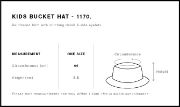 Picture of MBSLSC Kids Bucket Hat I Navy