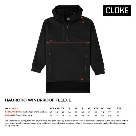 Picture of MBSLSC Hauroko Windproof Fleece I Navy